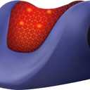 Neck Stretcher Cervical Traction Device,3 Adjustable Modes Neck Traction Device Portable Heated Wireless Neck and Shoulder Relaxer Corrector Pillow for TMJ Pain Relief and Cervical Spine Alignment (Blue)