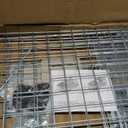 42" Large Humane Live Animal Trap, Collapsible Large Animal Catcher Cage, Cage Traps for Large Dogs up to 38 pounds, Foxes, Coyotes, Bobcat, Similar Sized Animals