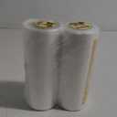FUNSUEI 1000 Count 10 x 14 Inches Plastic Produce Bags, Clear Plastic Produce Bag Rolls for Bread, Fruits, Vegetables, 1 Roll/500 Bags