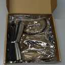 No Pull Dog Harness for Medium Dogs, Adjustable No Choke Pet Vest with Dog Leash Fit Smart Reflective Pet Walking Harness for Training Easy Control Soft Handle Brown Medi