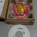 Kidde Smoke and Carbon Monoxide Detector, Hardwired with 10-Year Battery Backup, Voice Alerts, LED Status Lights, Interconnected, 85 dB Alarm, 5 inches, 30CUA10-V, 1 Pack, Manufacture Date: Oct 31, 2025 