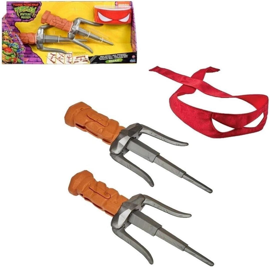 Teenage Mutant Ninja Turtles: Mutant Mayhem Raphael Sai's Basic Role Play Set by Playmates Toys