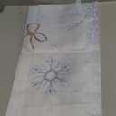 MEHOFOND Winter Baby Shower Backdrop for Boys, Winter Wonderland Snow in Love with Baby Background, Blue Little Snowflake Party Banner Decor Photo Booth Props 6x3.6ft