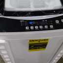 BLACK+DECKER Small Portable Washer, Washing Machine for Household Use, Portable Washer 1.7 cu.Ft with 8 Cycles, Transparent Lid & LED Display