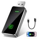 Wireless CarPlay Adapter for iPhone iOS 10+ & Cars from 2015+, Mini Edition, Converts Factory Wired to Wireless CarPlay Dongle Plug & Play, Stable Car Control & No Delay