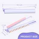 Mahjong Racks with Pushers 4PCS Set Majiang Tile Holder Acrylic Mahjong Racks Accessories and Gifts