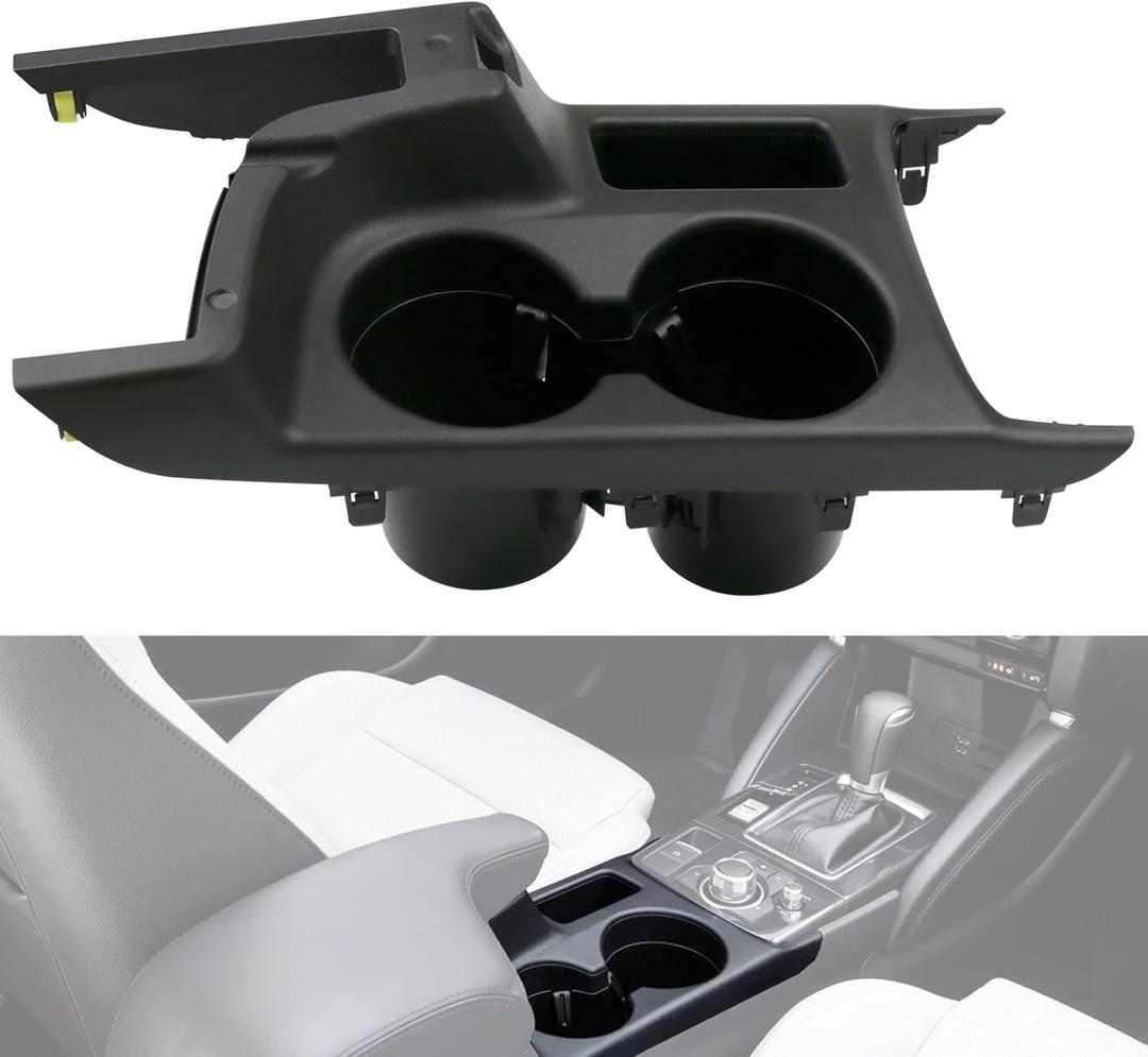 Center Console Cup Holder Compatible with Mazda CX-5 CX5 2016 Replaces KA0G-64-630A-02