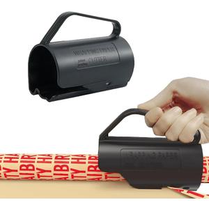 Wrapping Paper Cutter for Christmas Gift Wrap Cutter Tool Tube and Birthday Paper Gift Wrapping Paper Roll Cutter Easy Sliding Crafting Trimmer Slicer