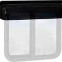 RV Window Rain Deflector & Sun Blade, RV Window Blade Rain Guard Sunroof Deflector Fits 24 inch Wide RV Sliding&Vertical Windows,Deflects Rain and Sun Protection for Camper Van Windows