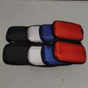 Woanger 4 Pcs Hearing Aid Case Hard Asthma Inhaler Holder Travel Hearing Aid Case Earbud Portable Zipper Carry Holder with Mesh Pocket for Inhaler Carrying Aid Other Accessories from Dust and Dirt