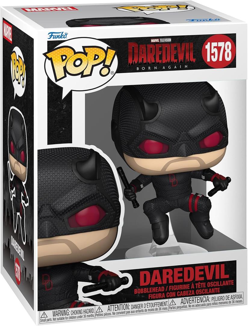 Funko Pop! Marvel: Daredevil: Born Again - Daredevil - Collectable Vinyl Figure - Gift Idea - Official Merchandise - Toys for Kids & Adults - Marvel Fans - Model Figure for Collectors and Display