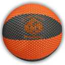 Safe Sport Gear The House Basketball - House Hoops Soft Basketball - Realistic Texture and Bounce - Will Not Scuff or Scratch Floors and Walls (Small Size 4)
