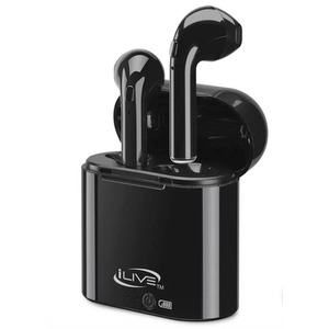 iLive True Wireless Bluetooth Earbuds in Black