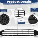 Front Bumper Lower Grille Compatible with Subaru Legacy 2015 2016 2017 Automotive Grille Front Bumper Lower Grill Guard