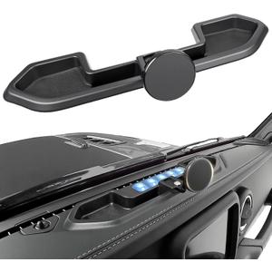 Magnetic Dash Phone Mount for 2021-2023 Jeep Wrangler JL 4xe Accessories Multi-Mount Phone Holder Dashboard Storage Tray with Extra Clip Bracket, Not for Gladiator/Wrangler 4X4