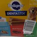 Pedigree Dentastix Large Breed Dog Treats, Original, Beef & Fresh Flavor, 2.73 lb. Variety Pack (51 Treats)