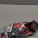 Zombie Cheerleader Costume for Girls Cheer Costumes Kids Halloween Scary Bloody Dress Accessories Set (X-Small(3-5 Years), Black)