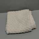 MIULEE Pack of 2 Decorative Throw Pillow Covers 20x20 Inch Soft Boho Striped Textured Corduroy Pillow Covers Modern Farmhouse Home Decor for Couch Bed Sofa Living Room Cream White