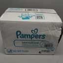Pampers Sensitive Baby Wipes, Water Based, Clinically Proven, Hypoallergenic, and Unscented for Babies, 1008 Wipes Total (18 Flip-Top Packs) 