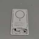 Anker 621 Magnetic Portable Charger (MagGo), 5,000mAh Wireless Power Bank with USB-C Cable, Magsafe-Compatible Battery Pack for iPhone 16/15/14/13/12 Series (White)