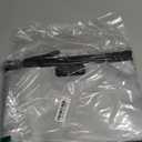 Nezyo Fireproof Safe Money Document Bag with Lock 2 Pcs Notary Journal Waterproof Bag with Zipper for A4 Storage Pouch File Passport Tablet, 14 x 10 Inch and 6.7 x 10 Inch(Grey)