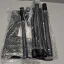 Projector Stand Tripod Adjustable, Laptop Height from 23.5 to 46.5 inches with Gooseneck Phone Holder, Floor for Office, Home, Stage, Studio, DJ Racks Holder Mount, 23.5inch-46.5inch (Black)