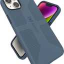 Speck iPhone 15 Plus & 14 Plus Case - Drop Protection, Built for MagSafe, Scratch Resistant - No Slip Grip with Soft Touch Coating for iPhone 6.7 Inch Model - Mystery Blue/Faded Denim CandyShell Pro