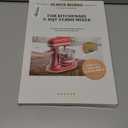 Bamboo Mixer Slider Compatible with Kitchen aid Bowl Lift 5-8 Qt Stand Mixer - Kitchen Countertop Storage Mover Sliding Caddy for Kitchen Aid 5-8 Qt Mixer