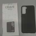 Crave for Galaxy S21 Case, Shockproof Protection Dual Layer Case for Samsung Galaxy S21, S21 5G (6.2 inch) - Black