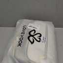 LOVEVOOK Travel Backpack For Women,40L Carry On Backpack Flight Approved,TSA Personal Item Travel Bag Fits 17 Inch Laptop,Business Weekender Overnight Daypack with Back Pad and Chest Buckle,Cubes (Green and White)