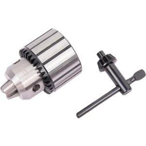HFS(R) Drill Chuck with Key JT33 Taper Mount 3-Jaw for Lathes Drilling Machine 1/32"-1/2"(1-13mm)