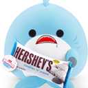 Snackles Series 2 Shark & Hershey (Cookies n Cream) 16 Inch Plush by ZURU, Ultra Soft Plush, Collectible Plush with Real Licensed Brands, Stuffed Animal, Giftable
