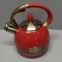 3Quart Whistling Tea Kettle Classic Teapot Stainless Steel Teakettle with Cool Grip for Stovetop