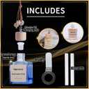 3 x Car Air Fresheners 2-Pack Car Freshener Vent Clips, Long Lasting Hanging Freshener for Auto and Home, 2pcs Sea&Guaiac Wood (0.34 Fl Oz (Pack of 2))