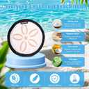Beach Sand Remover Pouch Sand Eraser Wipe - 2026 Summer Vacation Essentials Family Towels Bahamas Trip Must Haves Hawaii Honeymoon Accessories for Kids Adult-Brown