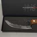 Chef Knife - Perfect Kitchen Knive. Japanese Knife for Cooking, Chopping. Japanese Style Knive for Home, Camping, BBQ. For Balance & Control