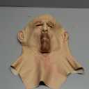 Old Man Mask for Adults Realistic Halloween Mask with Lifelike Features for Cosplay and Costume Parties