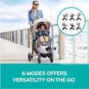 Evenflo Pivot Modular Travel System with LiteMax Infant Car Seat (Casual Gray)