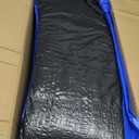 LANGXUN Universal Trampoline Repalcement Safety Pad, 8ft 10ft 12ft 14ft 15ft 16ft Waterproof Surround Spring Foam Cover for Round Frame