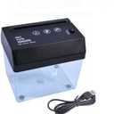 Portable Paper Shredder USB Mini Paper Shredder with Letter Opener Battery Powered A6/Folded A4 Paper Cutting Machine for Office Home School Desktop Stationery