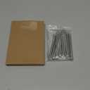 M METERXITY 10-Pack M6 x 80mm Socket Head Cap Screws, 304 Stainless Steel Hex Machine Bolts, Allen Socket Drive Screw with Hex Wrench for Repair/DIY, Fully Threaded Fasteners Kit Silver