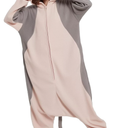 DarkCom Sphynx Cat Onesie Halloween Costume One Piece Unisex Adult Pajamas Women Men Sleepwear Christmas Pajamas XL