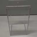 STORi Clear Plastic Stackable Display Case with Lid, Set of 2, Store Figurines, and Plush Collectibles, Box for Action Figures, Made in USA