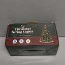 Nielfoi 66FT 200 LED Christmas Lights Outdoor, Warm White Christmas Tree Lights with 8 Modes Waterproof, Connectable String Fairy Light Green Wire for Indoor Patio Wedding Xmas Party Decorations