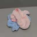 FabriCastle Dog Sweaters, 3-Pack Dog Clothes for XSmall Dogs Girl & Cats, Soft and Warm Pet Coats XXS , Winter Pet Jackets, Doggy Apparel Costumes Outfits (Ballet Pink,SkyBlue,Peach, XX-Small)