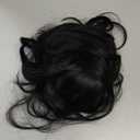 Vigorous Invisible Wire Hair Extensions 20 Inch Layered Synthetic Clip in Hair Extension with Transparent Wire Adjustable Size 6 Clips Thick Hairpieces for Women (Chocolate Brown to Caramel Blonde)