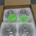 Coffee Bar Accessories, Coffee Syrup Dispenser - 4pack,16.9oz Syrup Dispenser with Labels,Syrup Pump Dispenser for Coffee Bar(Gold Pump)