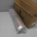 Chair Cushions for Dining Chairs Set of 4, Non Slip Kitchen Chair Pads, 17" x 16" x 2", Indoor Dining Chair Cushions with Ties, D-Shaped Seat Cushions for Kitchen Chairs, Khaki