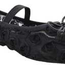 Kenneth Cole Womens Myra Mesh (9, Black Floral Mesh)