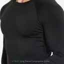 5 or 4 Pack Compression Shirts for Men Long Sleeve Athletic Base Layer Undershirt Gear T Shirt for Workout